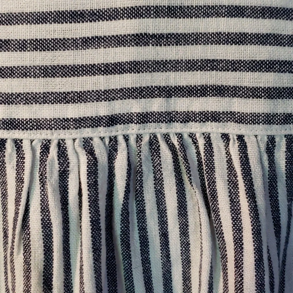 SPLENDID Sleeveless Button Front Striped Top Tunic XXL NWOT - Picture 8 of 12